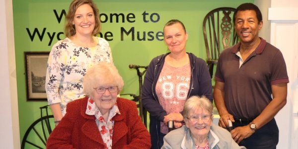 Doris at Wycombe Museum