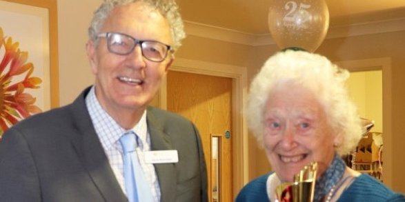 Steve Reynolds, chair of NAPA with winning resident
