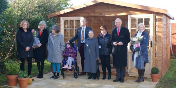 Lord and Lady Howe attend summer house opening at Cotswold Cottage, Hazlemere