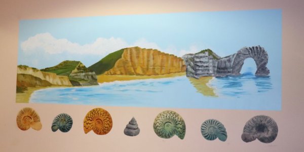 Durdledoor mural