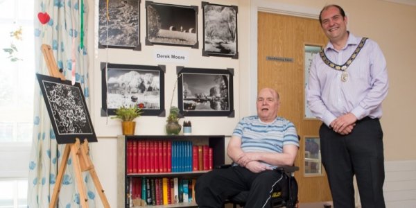Derek and Cllr Matthew Walsh