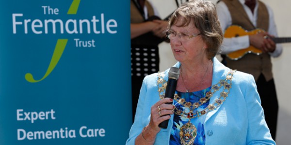 Cllr Mayor Barbara Russel official opening FreFest 2016