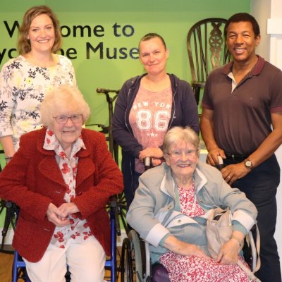 Doris at Wycombe Museum