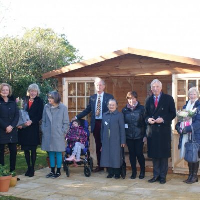 Lord and Lady Howe attend summer house opening at Cotswold Cottage, Hazlemere