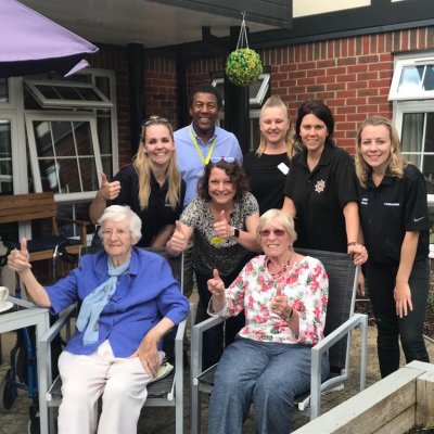 Cobham aerospace volunteers