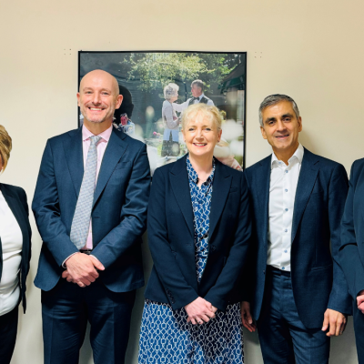 L-R: Caroline Dunagan, Dan Hayes, Jacqui Roynon, Narinder Singh, Karen Southern