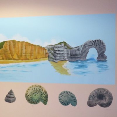 Durdledoor mural